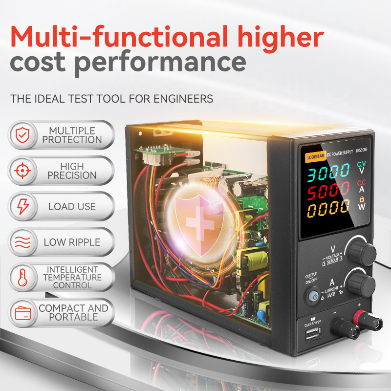 LODESTAR 30V 5A/10A DC Regulat - High Precision Dc Power Supply 30V 10A review and price