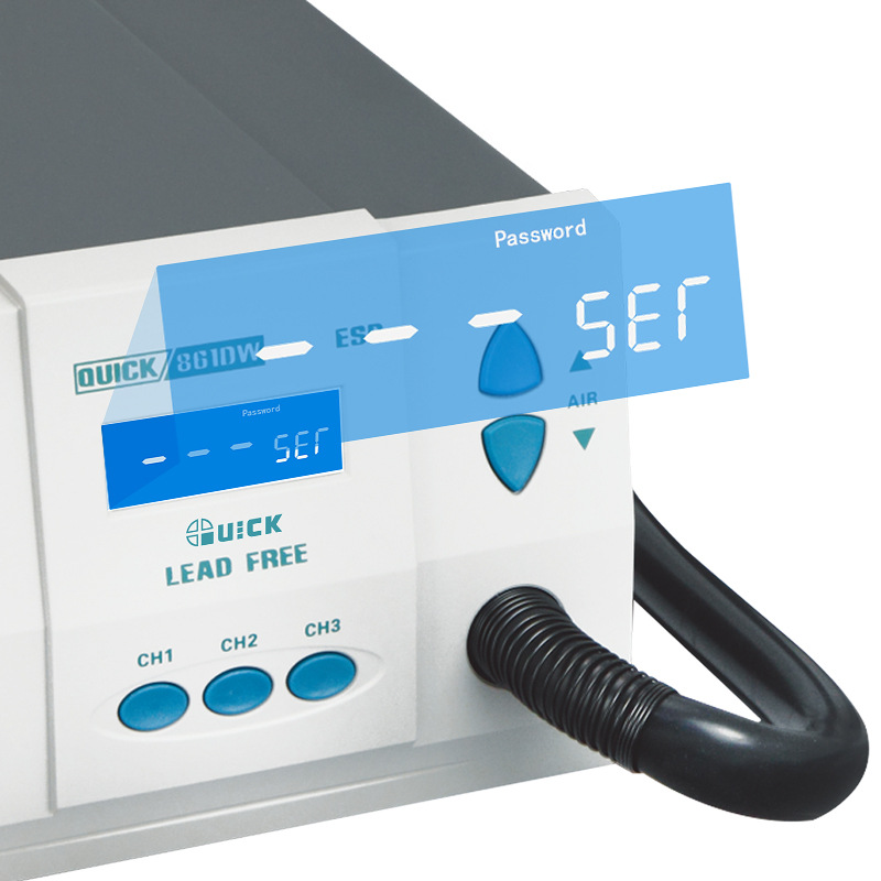 High-Power Electronic QUICK 86 - Hot Air Rework Station 861Dw review and price