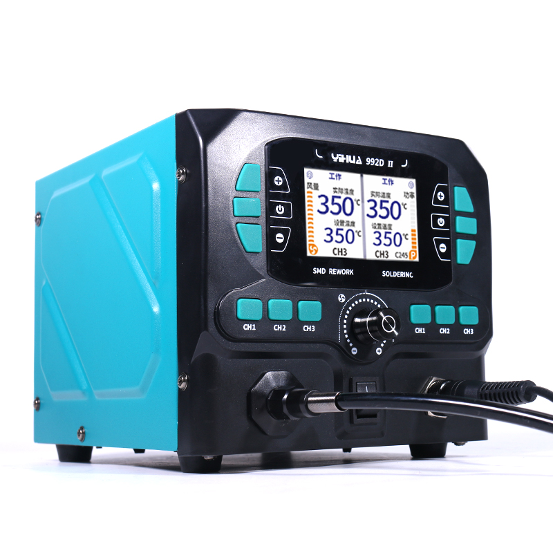 YIHUA 992D-II 2 In 1 LCD Displ - C210 Precision Soldering Station review and price