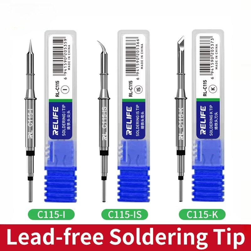 RELIFE C115-K/I/IS Nano-level  - C115 Nano Soldering Iron Station review and price