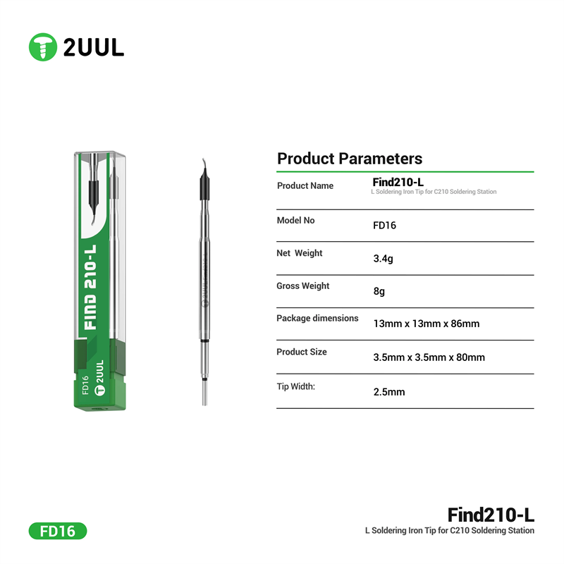 2UUL FD16 Find210-L Soldering  - C210 Precision Soldering Station review and price